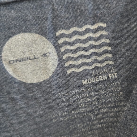 O'neill light blue logo t-shirt size XL - Picture 3 of 3